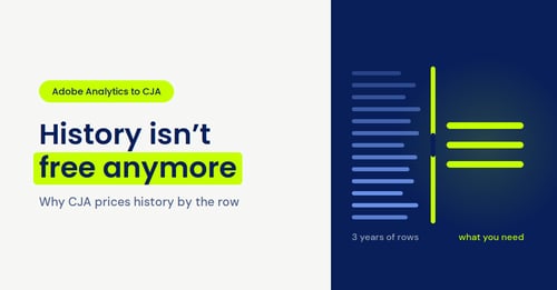 Adobe Analytics to CJA Migration: Why Historical Data Now Has a Price Tag
