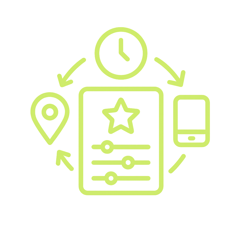Context aware recommendations