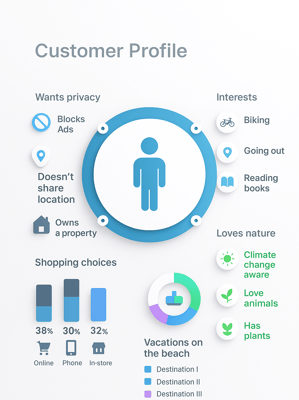 Customer Data Profile Infographic
