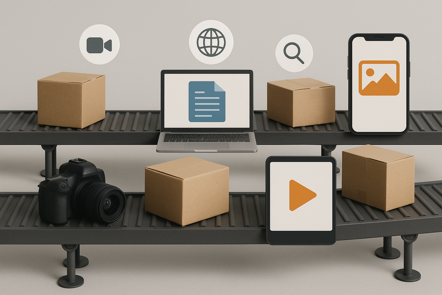 Content supply chain